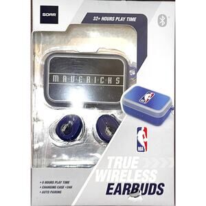 NEW Soar NBA Dallas Mavericks True Wireless Earbuds - Team Pride